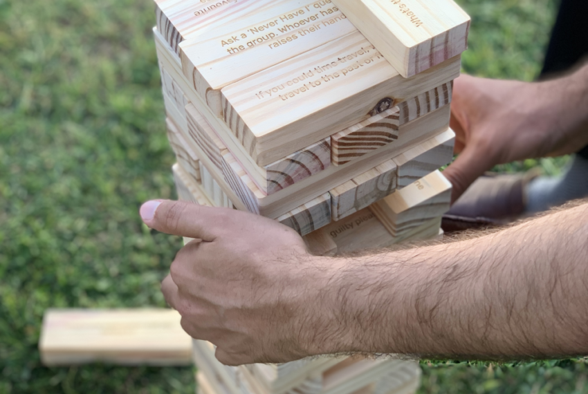 Corporate Jenga #BuildingBridges